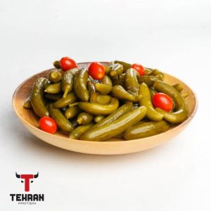 خیار شور نمکی